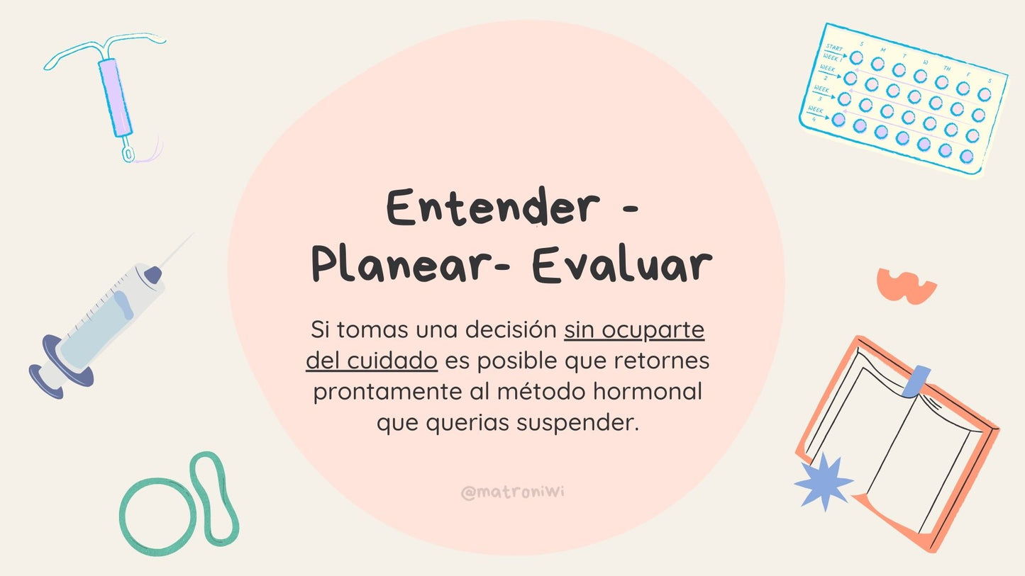 Taller: Retorno a la fertilidad post anticonceptivos